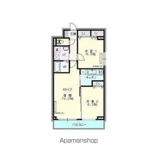 ハイパール桑園【6階】の間取り