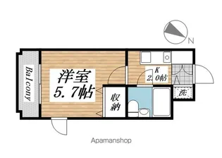 メゾン・ド・青山【2階】の間取り