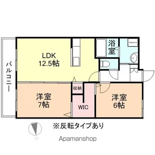 ハートフル043【3階】の間取り