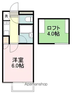 サンライズハッコウ小松島【2階】の間取り