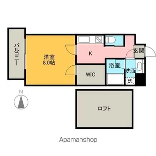 ヴィアーレ新寺【9階】の間取り