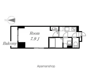 エスプレイス上前津レガシー【6階】の間取り