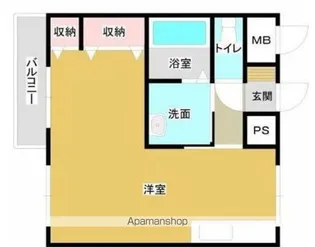 YKビレッジ恒久【202号室】の間取り