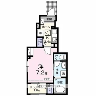 ルート258【1階】の間取り