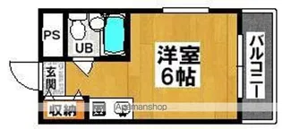 プロスピリティー住吉【401号室】の間取り