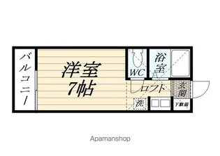 鶴見ヒルズ【2階】の間取り