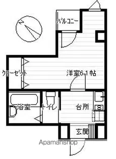 ホワイトヒルズ【207号室】の間取り