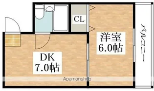 サンプラザ照ヶ丘A棟【1階】の間取り