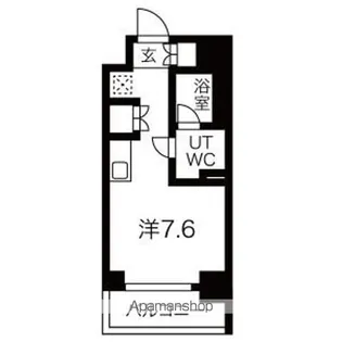 クラリッサ横浜アレッタ【4階】の間取り