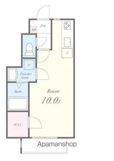 コンフォート アソシア【1階】の間取り