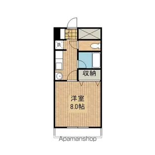 エムズシャルマン【406号室】の間取り