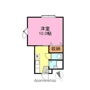 パステルハイツ【2階】の間取り