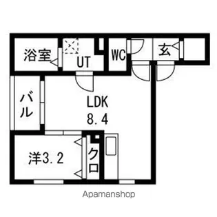 DEVELD本陣【2階】の間取り