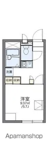 レオパレスソシエ【2階】の間取り