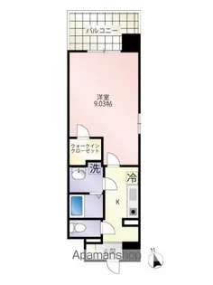 第27友建ビル【802号室号室】の間取り