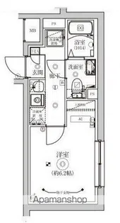 ベルシードステアー新中野【4階】の間取り
