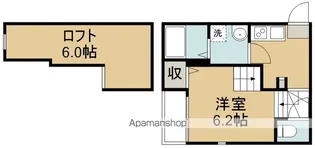 ピノヴィラージュ福住町【1階】の間取り