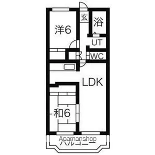 ポニーヒル長久手【2階】の間取り