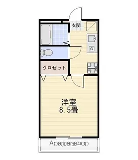 エクラフェリーク【303号室】の間取り