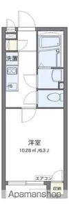 ミランダ曳六【2階】の間取り