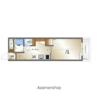 ルビービル【4階】の間取り