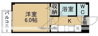 ベルトピア仙台4【202号室】の間取り