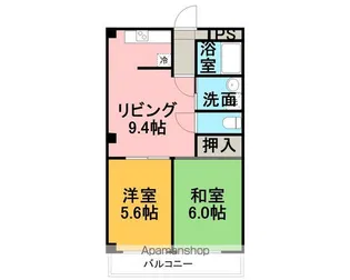 ローレルハイム【2階】の間取り