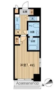 ミュプレ練馬桜台【8階】の間取り