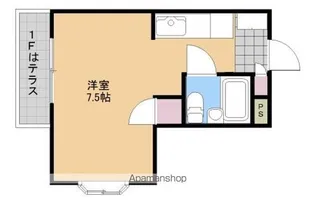 グリーンハイツ【201号室】の間取り