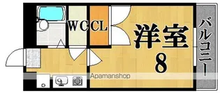 レオパレス関屋【2階】の間取り
