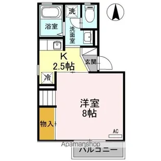 ロイヤルファミール C【2階】の間取り