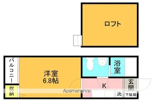 ジュークⅢ【2階】の間取り