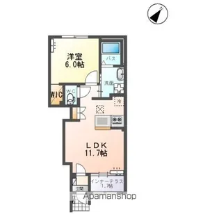 ユリシス【1階】の間取り