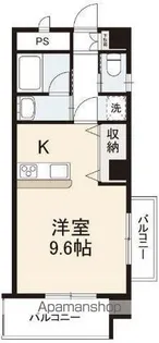 CASA ANGELICA【4階】の間取り