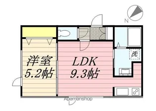 ル・フォート清田Ⅱ【402号室】の間取り
