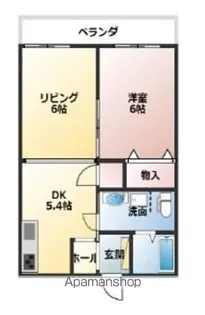 ディオ・ミオ【4階】の間取り