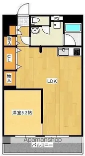 博多スタービル【4階】の間取り