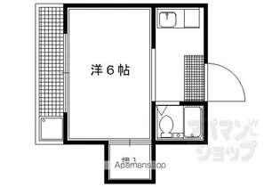 コータース小森【203号室】の間取り