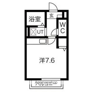 ソレイユE・Ⅱ【2階】の間取り