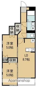 MARIGOLD【1階】の間取り