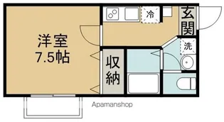 レガーロ的場【1階】の間取り