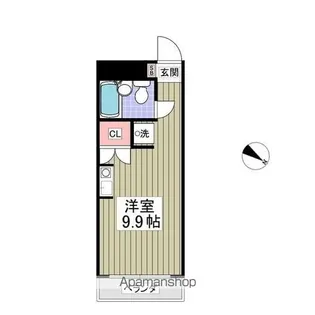 パークハイツ 千葉【4階】の間取り