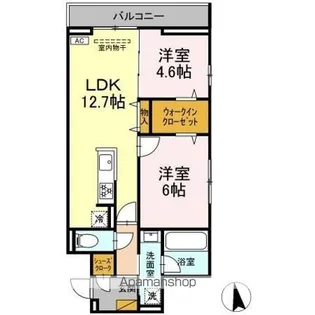 メゾン・ド・シルヴァ【3階】の間取り