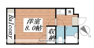 マツシマⅠ【2階】の間取り