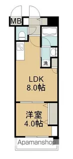 サンロージュ大分駅前【6階】の間取り