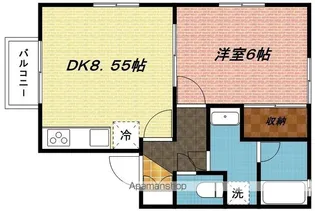 ブリス141【101号室】の間取り
