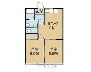 スターリースカイ【202号室】の間取り