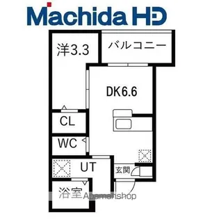 大浜北町シーエム・シス【4FD号室】の間取り