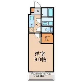 PETALS新宿【8階】の間取り