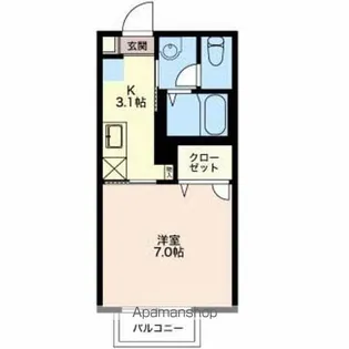 シャーメゾン掛尾【1階】の間取り